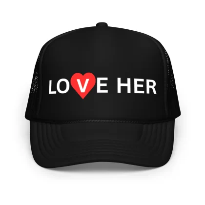 Black Foam Trucker Hat