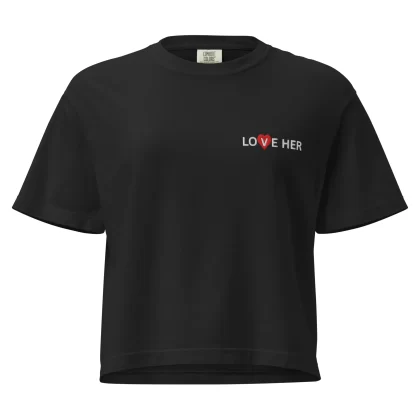 Black Heavyweight Boxy Tee
